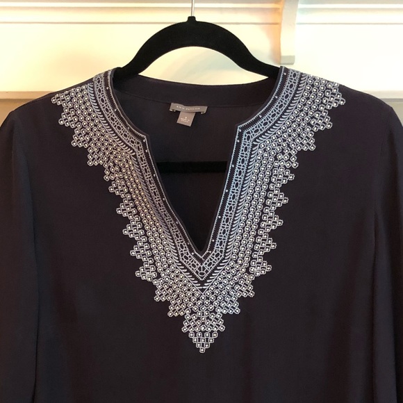 Anne Taylor tunic blouse - Picture 2 of 4